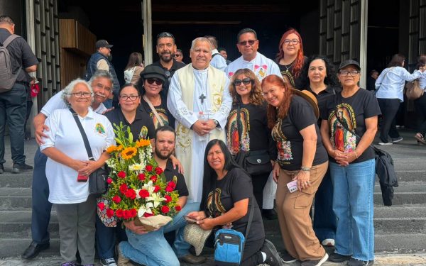 Peregrinación de Baja California llega a la Basílica de Guadalupe; Mons. Mario Villanueva destaca el valor de caminar en la fe
