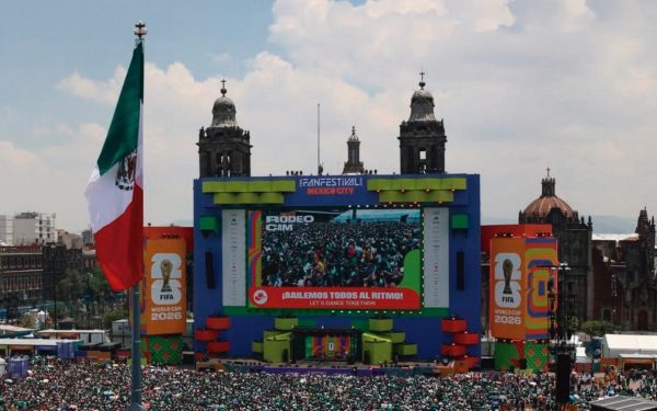 Fan Fest del Zócalo alista concierto tras partido México-Inglaterra