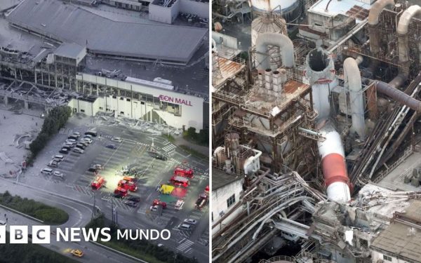 Terremoto 7,1 atrapa personas en centro comercial de Japón