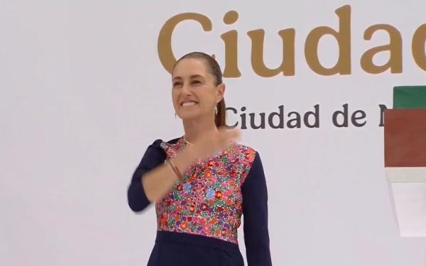 Sheinbaum cierra gira de su 2.° Informe con elogios a AMLO