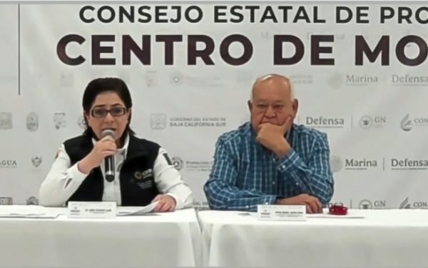 Huracán Polo toca tierra en Baja California Sur