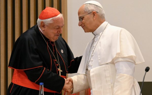 Aveline al Papa en Lourdes: «El Espíritu Santo sopló con fuerza»
