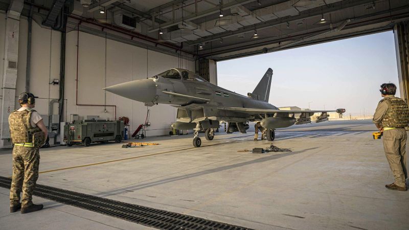 Reino Unido desplegará cazas Typhoon para defender Arabia Saudita de ataques hutíes