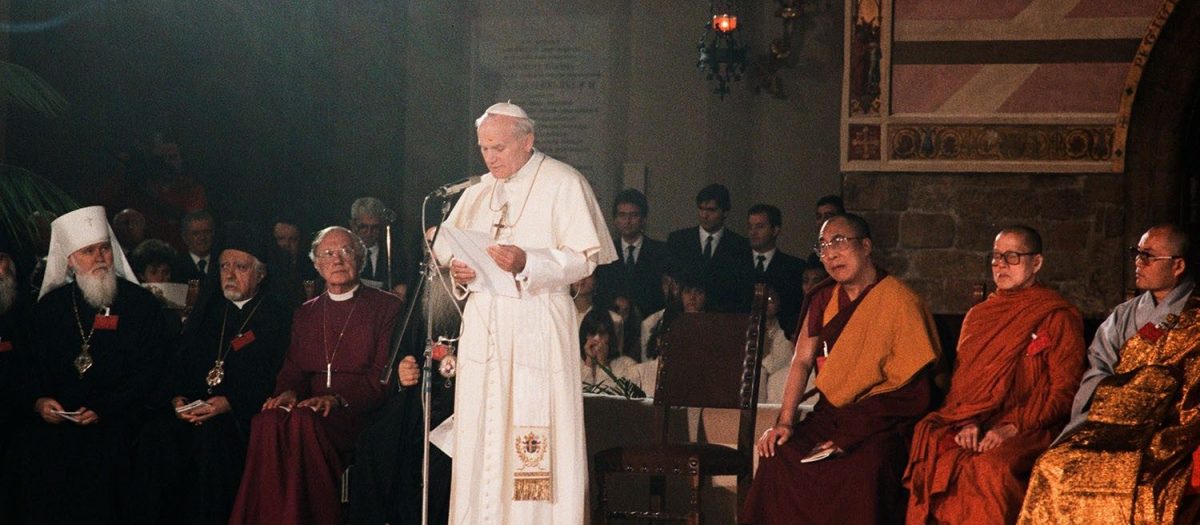 Papa León visitará Asís en el 40 aniversario del encuentro de JPII